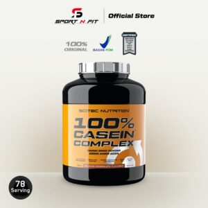 Scitec Nutrition - 100% CASEIN COMPLEX 2350 Gram Belgian Coklat